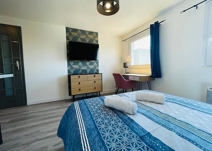 Studio 2 Spacieux Et Lumineux A La Gare De Lorient
